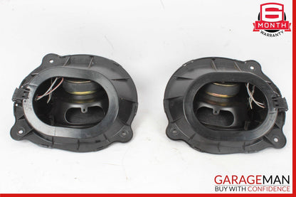 97-04 Mercedes R170 SLK320 SLK230 Rear Right & Left Door Sound Speakers Set OEM