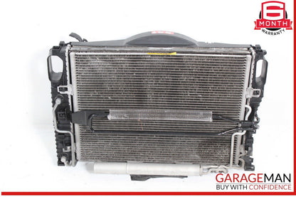 06-09 Mercedes W211 E350 Engine Cooling Radiator A/C AC Condenser Assembly OEM