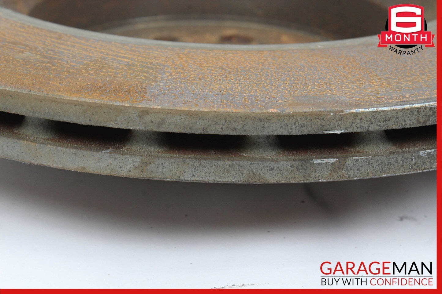 14-17 Maserati Ghibli Front Right & Left Side Brake Rotor Disc Set of 2 Pc OEM