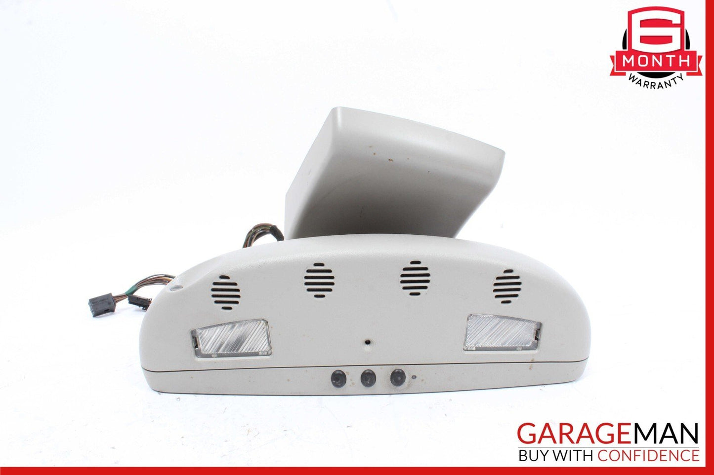 07-09 Mercedes W221 S550 S63 AMG Top Upper Rear View Inside Dim Mirror Gray OEM