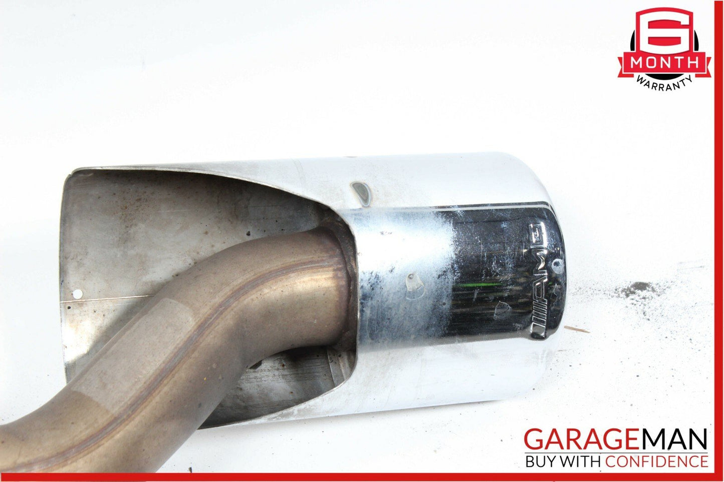 06-08 Mercedes W219 CLS500 CLS550 AMG Exhaust Muffler Left Driver Side OEM