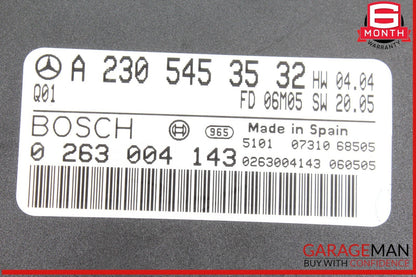 07-08 Mercedes R230 SL550 SL600 Parktronic Park Assist Control Module OEM