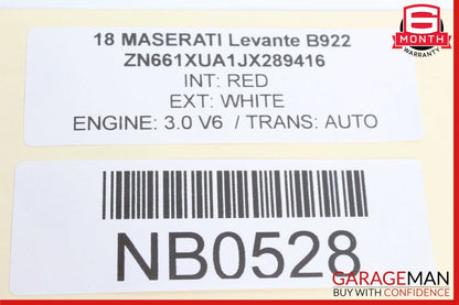 17-20 Maserati Levante Throttle Accelerator Gas Pedal OEM