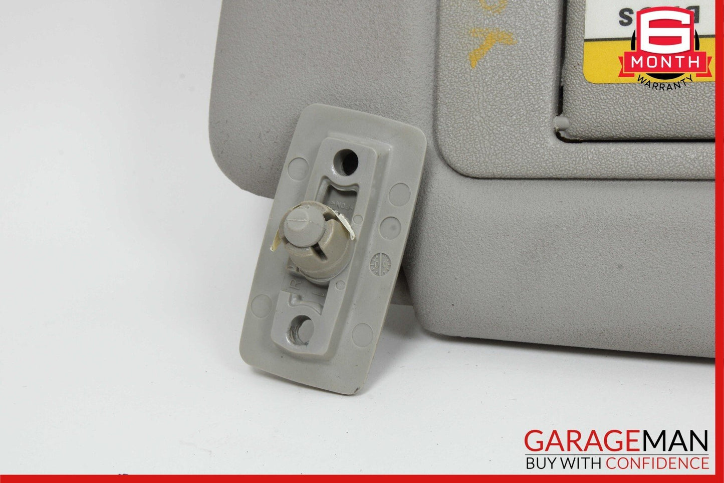 01-07 Mercedes W209 CLK500 Front Right Sun Visor Sunvisor Gray 2038177320 OEM