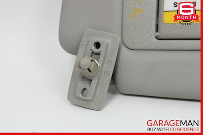 01-07 Mercedes W209 CLK500 Front Right Sun Visor Sunvisor Gray 2038177320 OEM