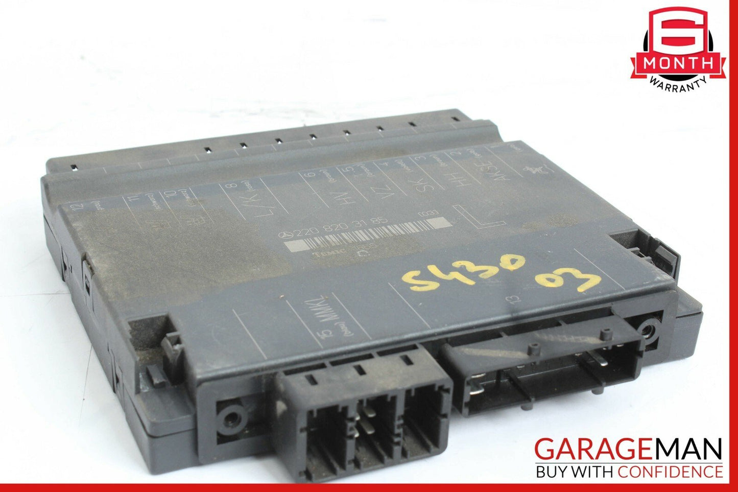03-06 Mercedes W220 S430 S500 S600 Front Left Side Seat Control Module OEM