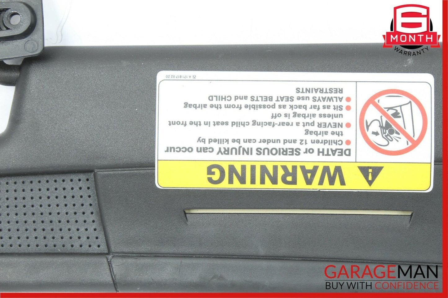 05-11 Mercedes R171 SLK280 Front Right Side Sunvisor Sun Visor Shade A99 OEM