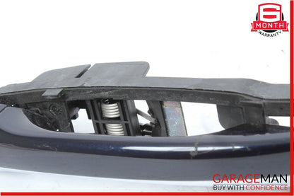 03-09 Mercedes W211 E320 E350 E500 Rear Left Side Exterior Door Handle Blue OEM
