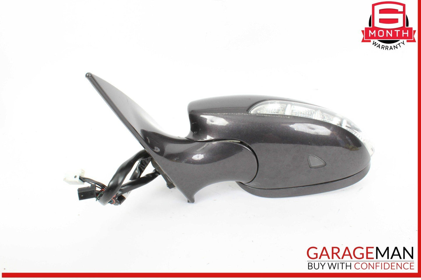 07-09 Mercedes W216 CL550 CL600 Front Left Side Door Rear View Mirror Gray OEM