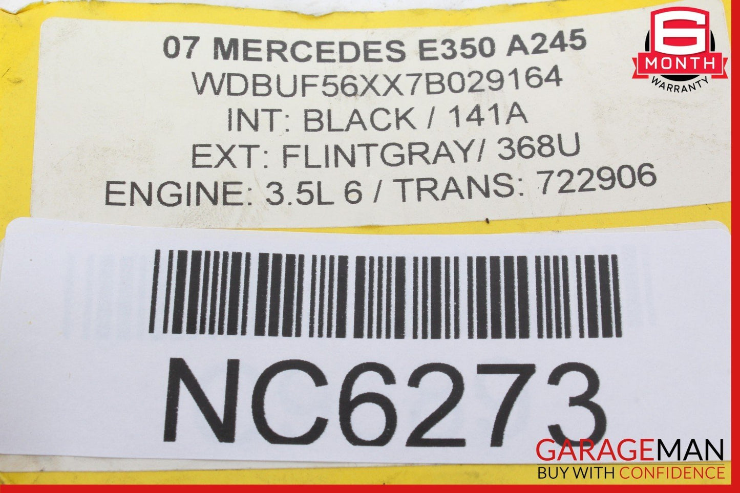 03-12 Mercedes W211 E350 E550 ML350 Front Right Seat Control Module OEM