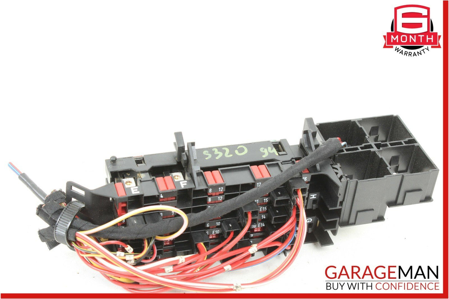 92-95 Mercedes W140 500SEL S320 Rear Trunk Fuse Relay Box Control Module OEM
