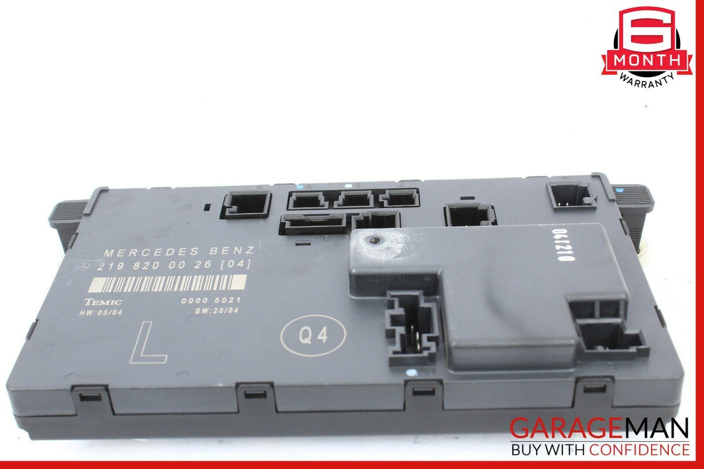 06-10 Mercedes W219 CLS500 Front Left Driver Side Door Computer Control Module
