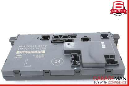 06-10 Mercedes W219 CLS500 Front Left Driver Side Door Computer Control Module