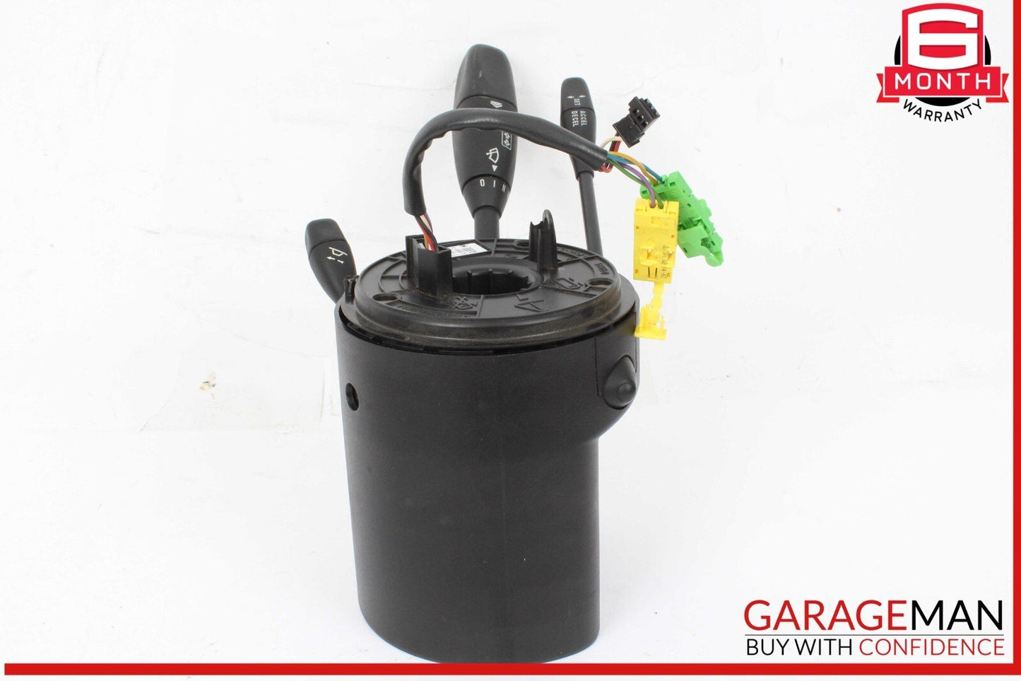 03-08 Mercedes R230 SL500 Steering Column Control Switches Assembly Black OEM
