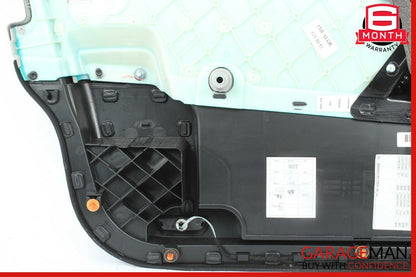 08-14 Mercedes W204 C250 Sedan Front Right Side Interior Door Panel Black Grey
