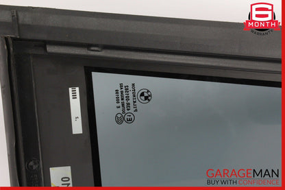 11-16 BMW 525i 535i 550i Rear Right Side Quarter Window Glass OEM