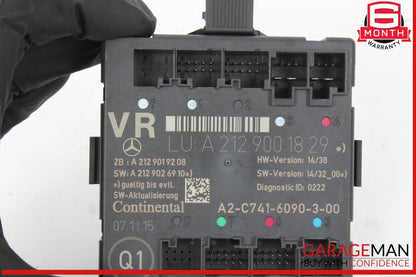 08-18 Mercedes W212 E350 E550 Front Right Side Door Control Module Unit OEM