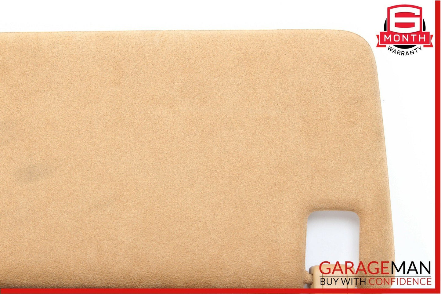 08-10 Porsche Cayenne 957 Front Right Side Sunvisor Sun Visor Shade Alcantara