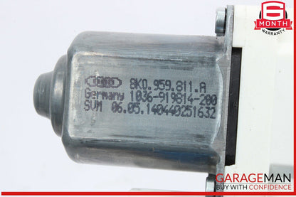 14-17 Audi SQ5 Q5 Rear Left Driver Side Window Regulator Motor 8K0959811A OEM