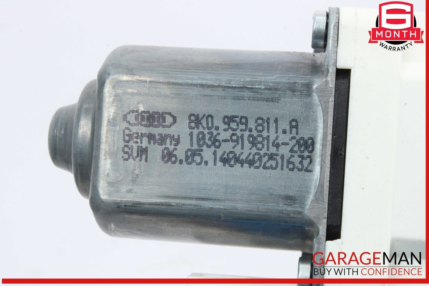14-17 Audi SQ5 Q5 Rear Left Driver Side Window Regulator Motor 8K0959811A OEM