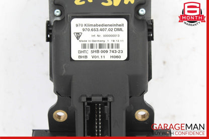 10-16 Porsche Panamera 970 Center Console Rear Lock Seat Heat Switch Control