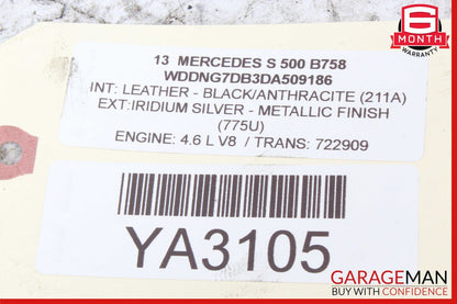 11-20 Mercedes W221 S550 CLS550 GL550 Right Side Air Intake Hose Duct Pipe OEM