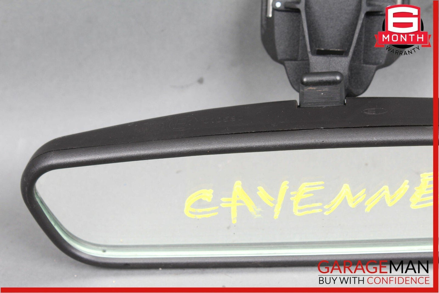 08-10 Porsche Cayenne S 957 Interior Top Upper Rear View Mirror Black OEM