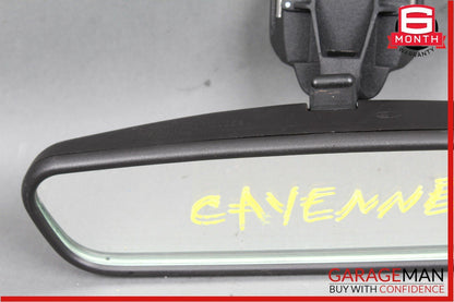 08-10 Porsche Cayenne S 957 Interior Top Upper Rear View Mirror Black OEM