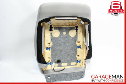 06-10 Mercedes W251 R350 Front Right Side Top Upper Seat Cushion Leather Gray