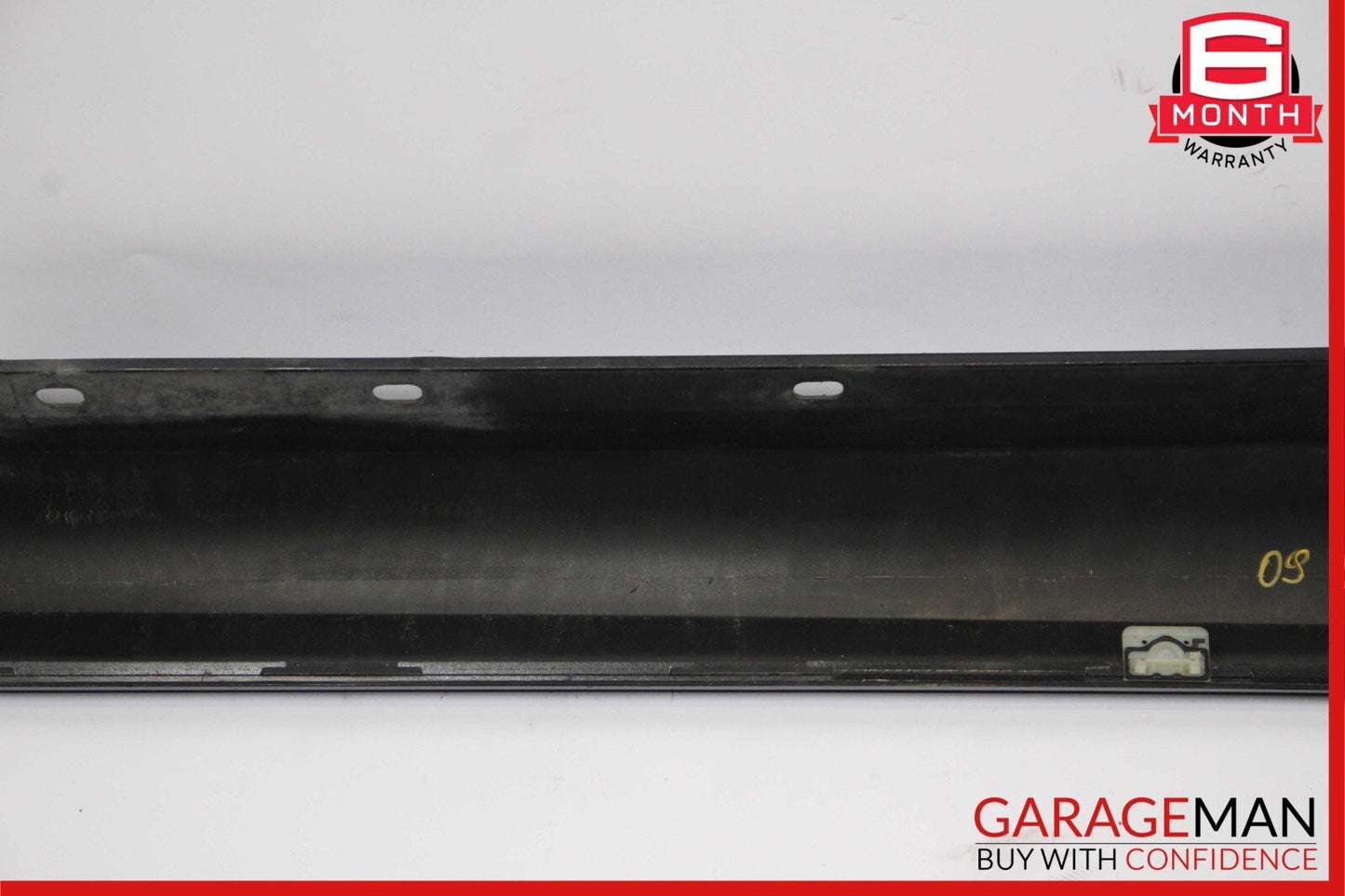08-14 Mercedes W204 C300 C350 Left Side Skirt Rocker Moulding Cover Panel Black
