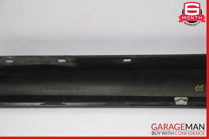 08-14 Mercedes W204 C300 C350 Left Side Skirt Rocker Moulding Cover Panel Black