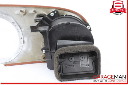 03-12 Bentley Continental GTC Dash Speedometer Trim Bezel w/ AC A/C Air Vent OEM
