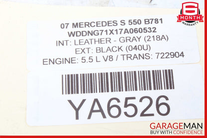 07-14 Mercedes W221 S550 Air Suspension Supply Valve Block Control Module Unit
