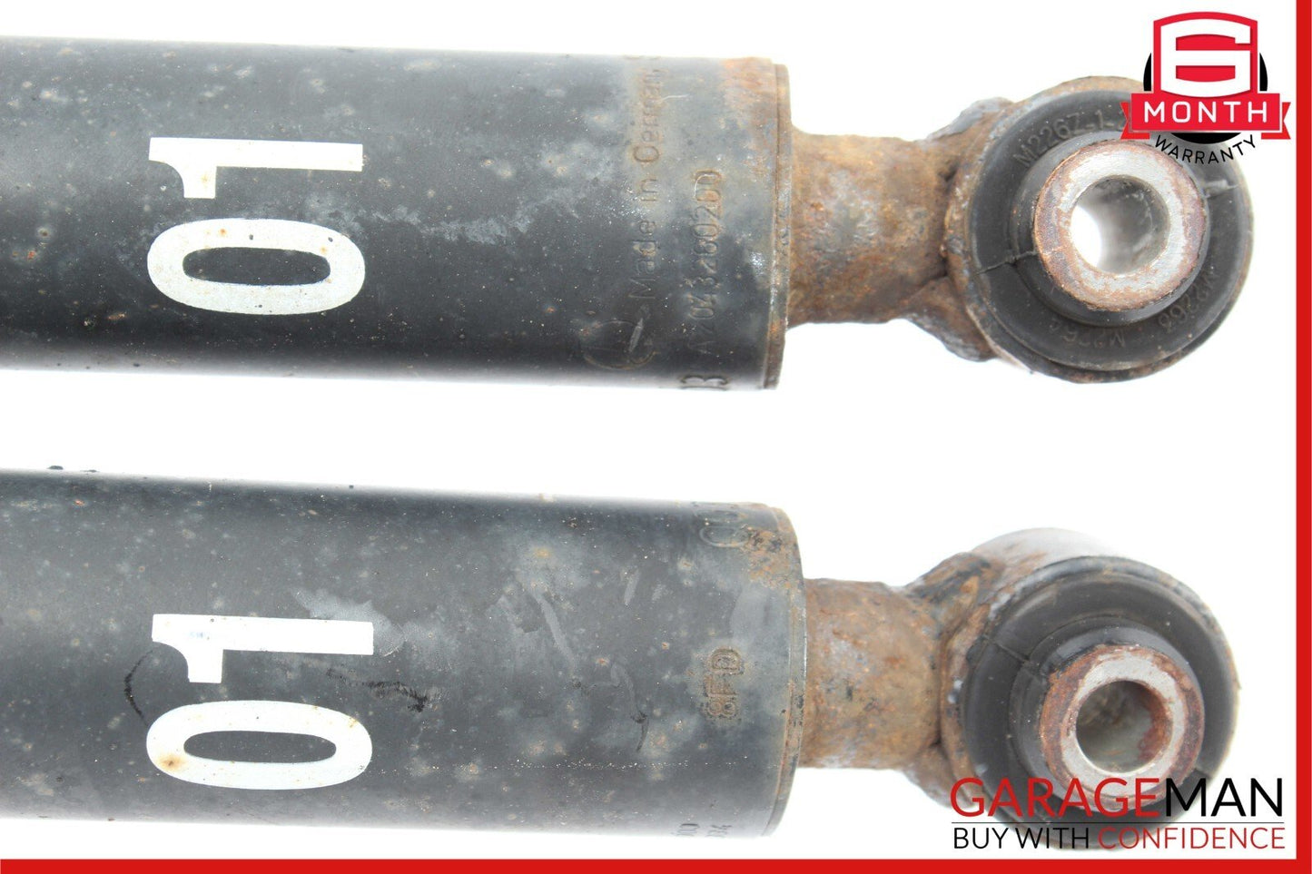 08-15 Mercedes W204 C300 4MATIC RWD Rear Right & Left Side Shock Absorber Struts