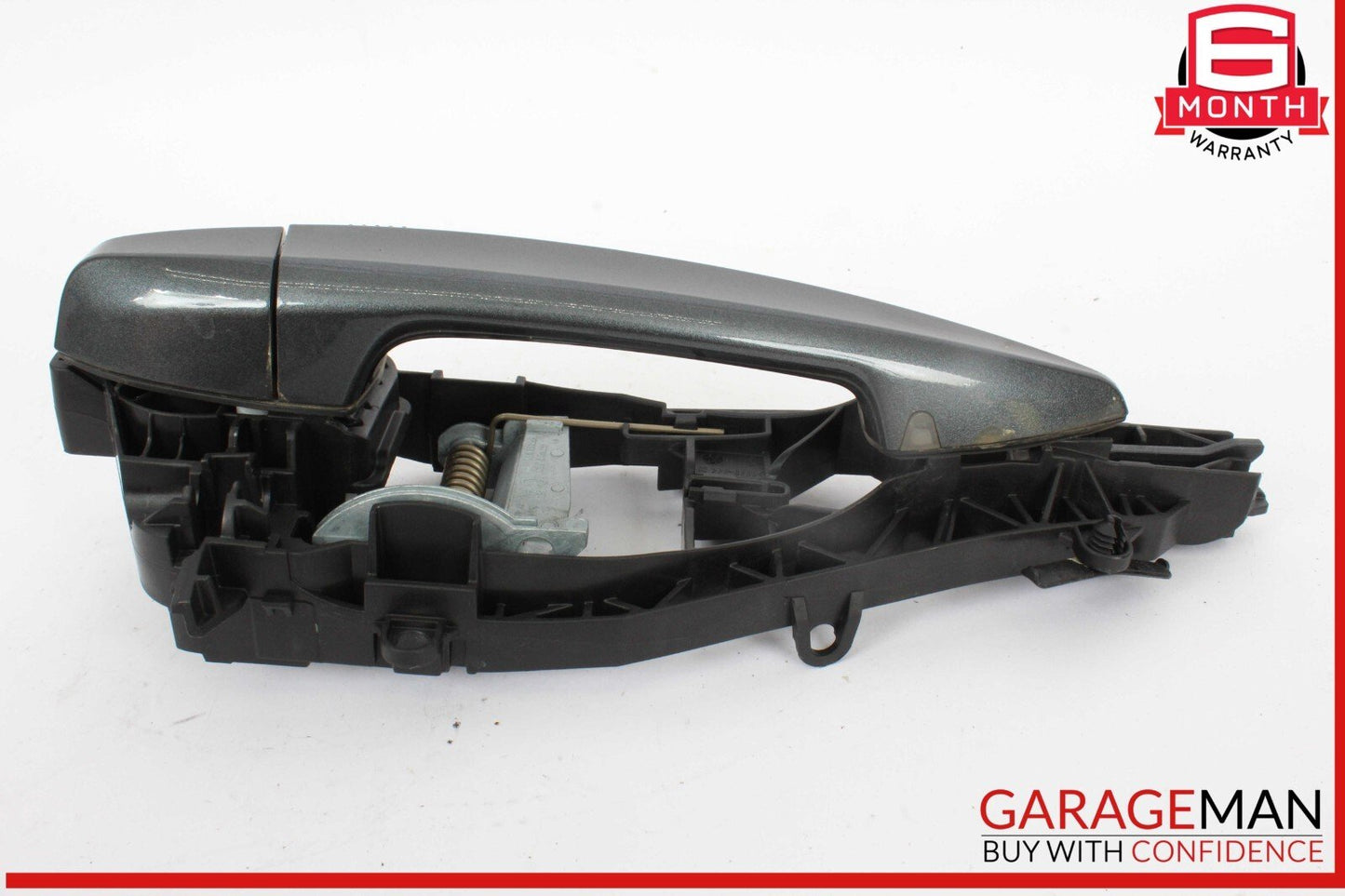 16-22 BMW X1 Front Right Passenger Side Exterior Door Handle Gray OEM