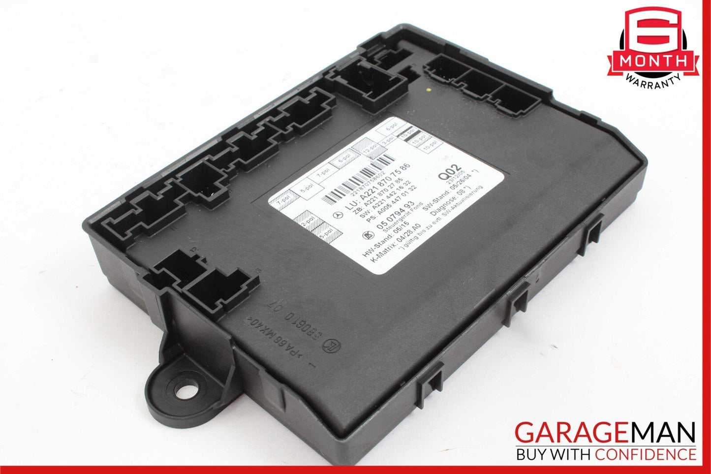 07-13 Mercedes W221 S550 S600 Rear Right Passenger Side Door Control Module OEM