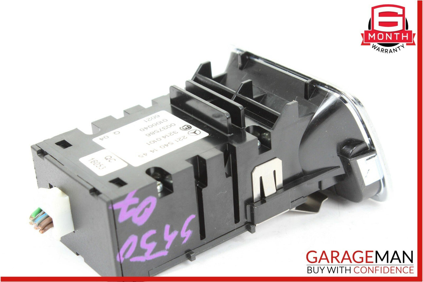 07-13 Mercedes W221 S550 Electronic Parking Control Switch Button Module
