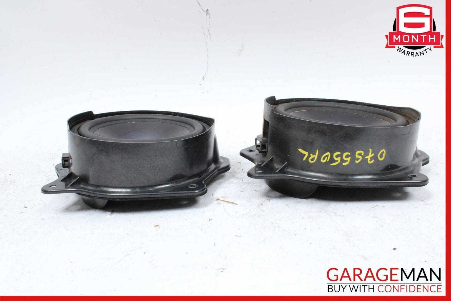 07-09 Mercedes W221 S550 Rear Left & Right Door Audio Sound Speakers Set of 2 Pc