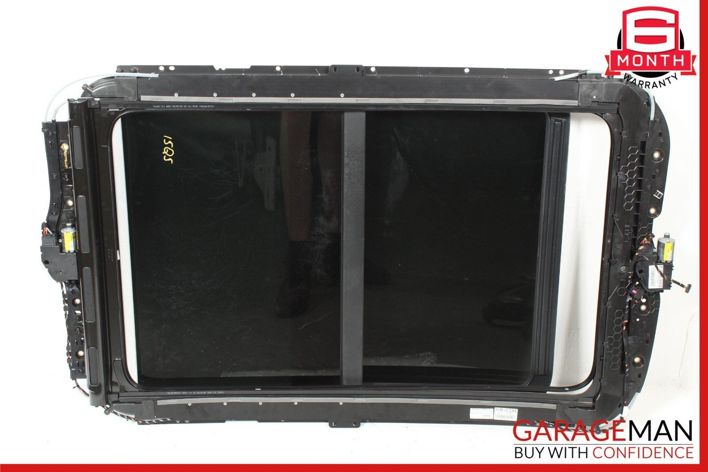14-17 Audi Q5 Upper Roof Overhead Panoramic Sunroof 8R08770414T2 OEM