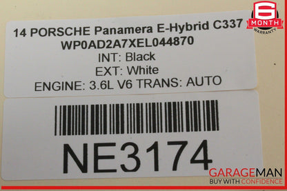 10-16 Porsche Panamera 970 E-Hybrid Flat Tire Tyre Sealant Gel Canister OEM
