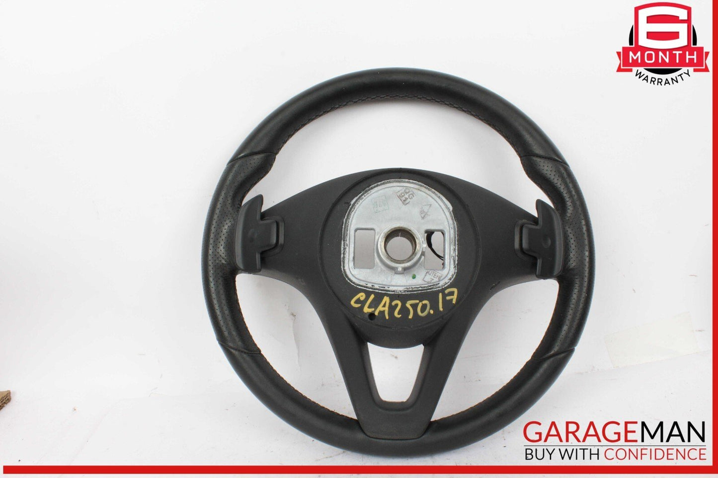15-20 Mercedes W117 CLA250 GLA250 Driver Steering Wheel w/ Paddle Shifters OEM