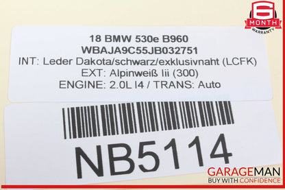 17-20 BMW 530E Front Left / Front Right Head Light Control Module Ballast 747648