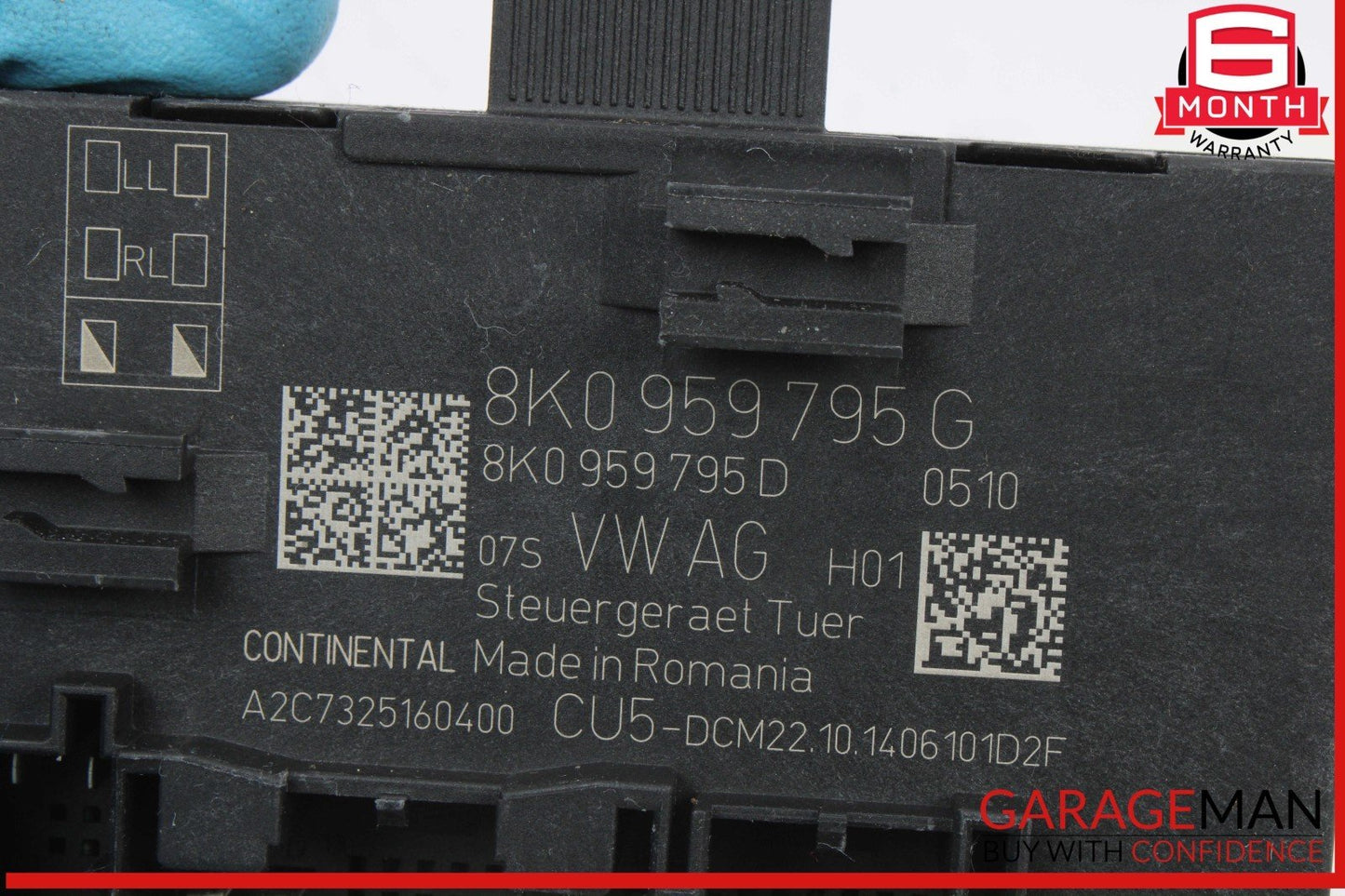 09-17 Audi Q5 SQ5 Rear Left or Rear Right Side Door Control Module Unit OEM