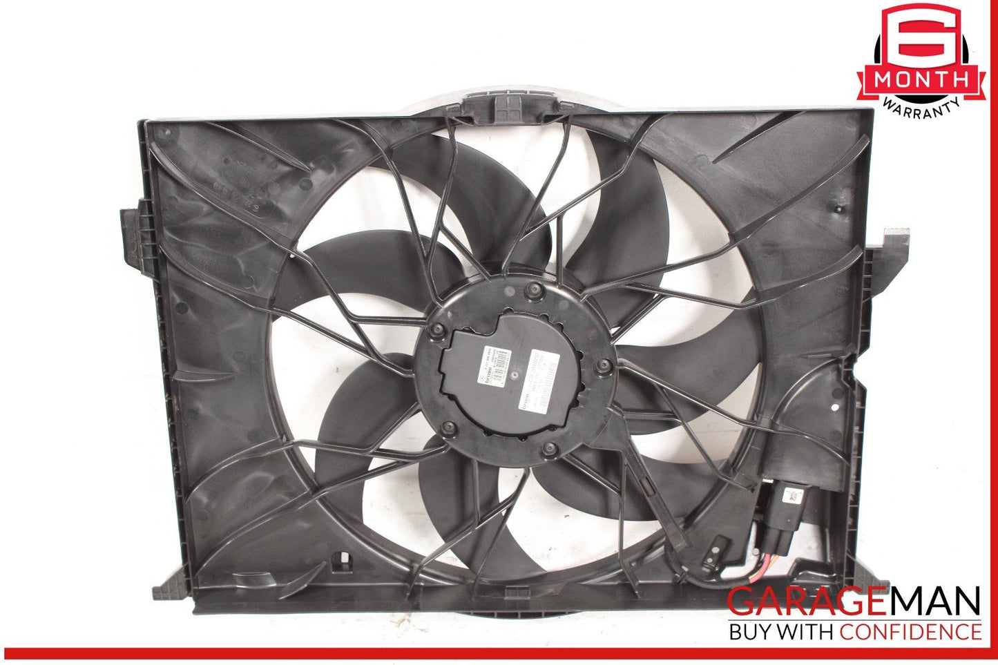07-13 Mercedes W221 S550 S400 Engine Cooling Fan Motor Assembly 2215000993 OEM