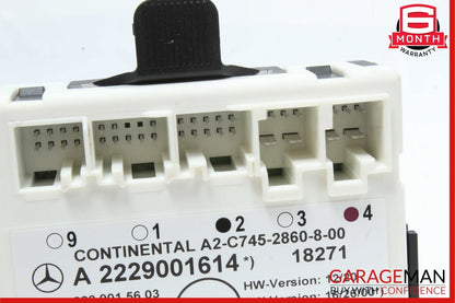 15-18 Mercedes W205 C300 Front Right Passenger Side Door Control Module Unit