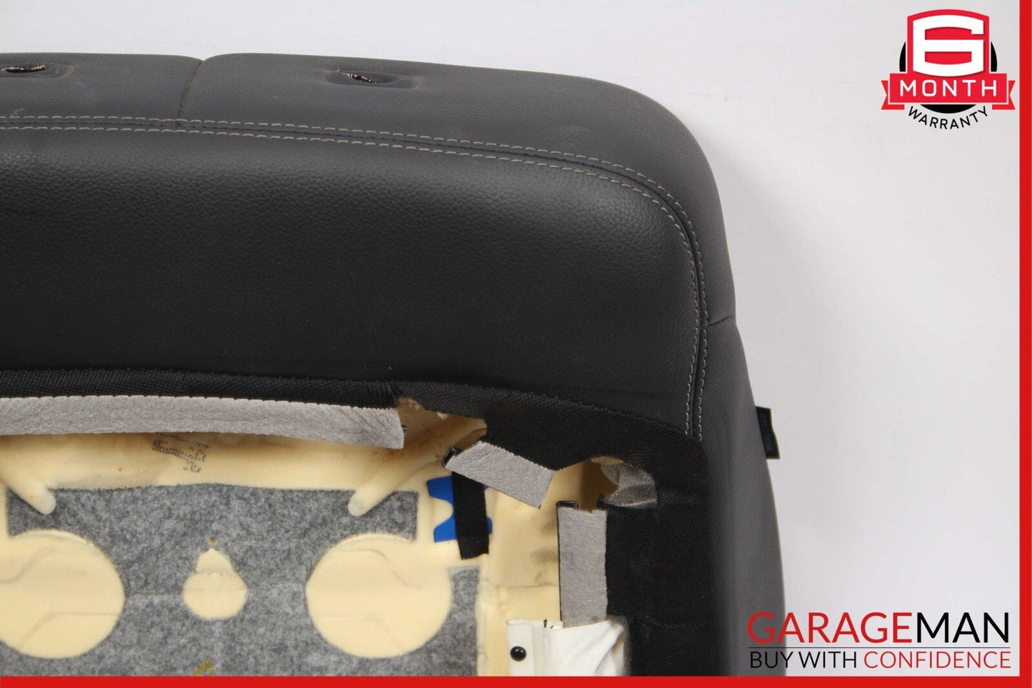 07-12 Mercedes X164 GL450 GL550 Front Right Top Upper Seat Cushion Leather Black