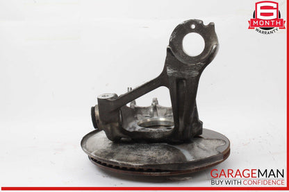 12-18 Audi A7 Rear Left Driver Side Spindle Knuckle Wheel Hub w/ Rotor Disc