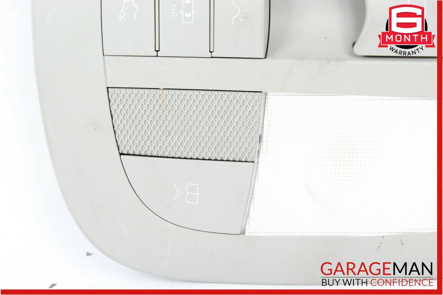 06-12 Mercedes X164 GL450 ML350 Front Overhead Dome Light Reading Map Lamp Grey