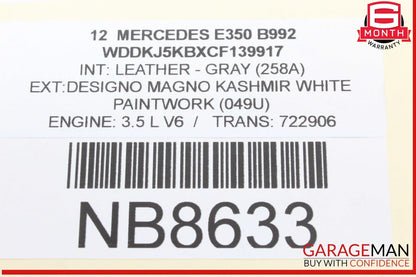 10-16 Mercedes W212 E350 E550 Front Left Driver Side Top Upper Control Arm RWD OEM