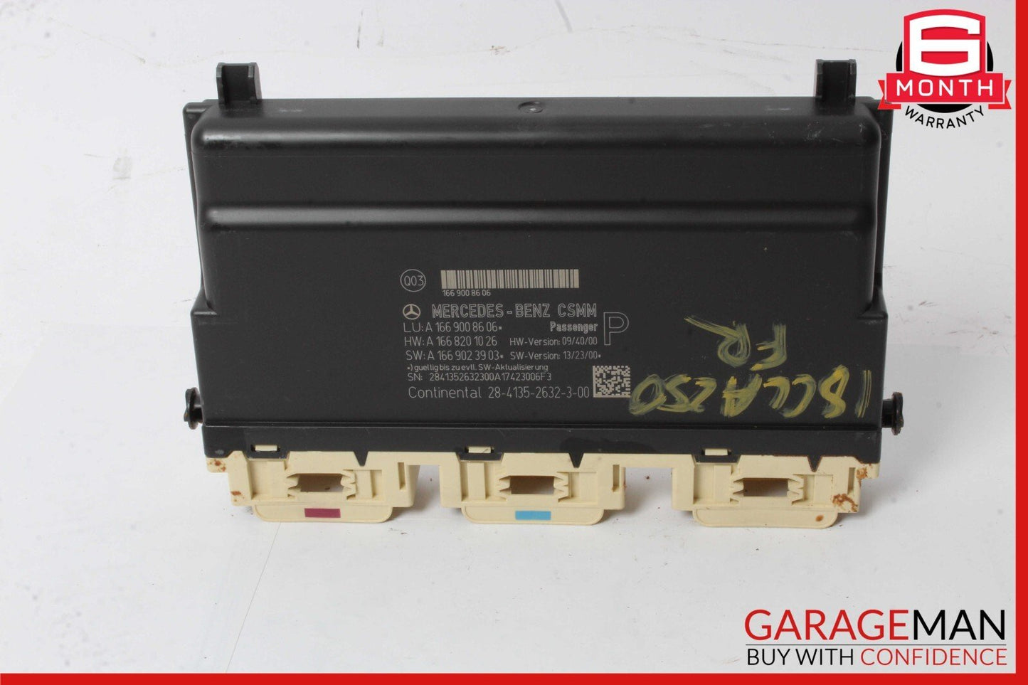 12-20 Mercedes W117 CLA250 GL450 ML550 Seat Control Module Front Right Side OEM